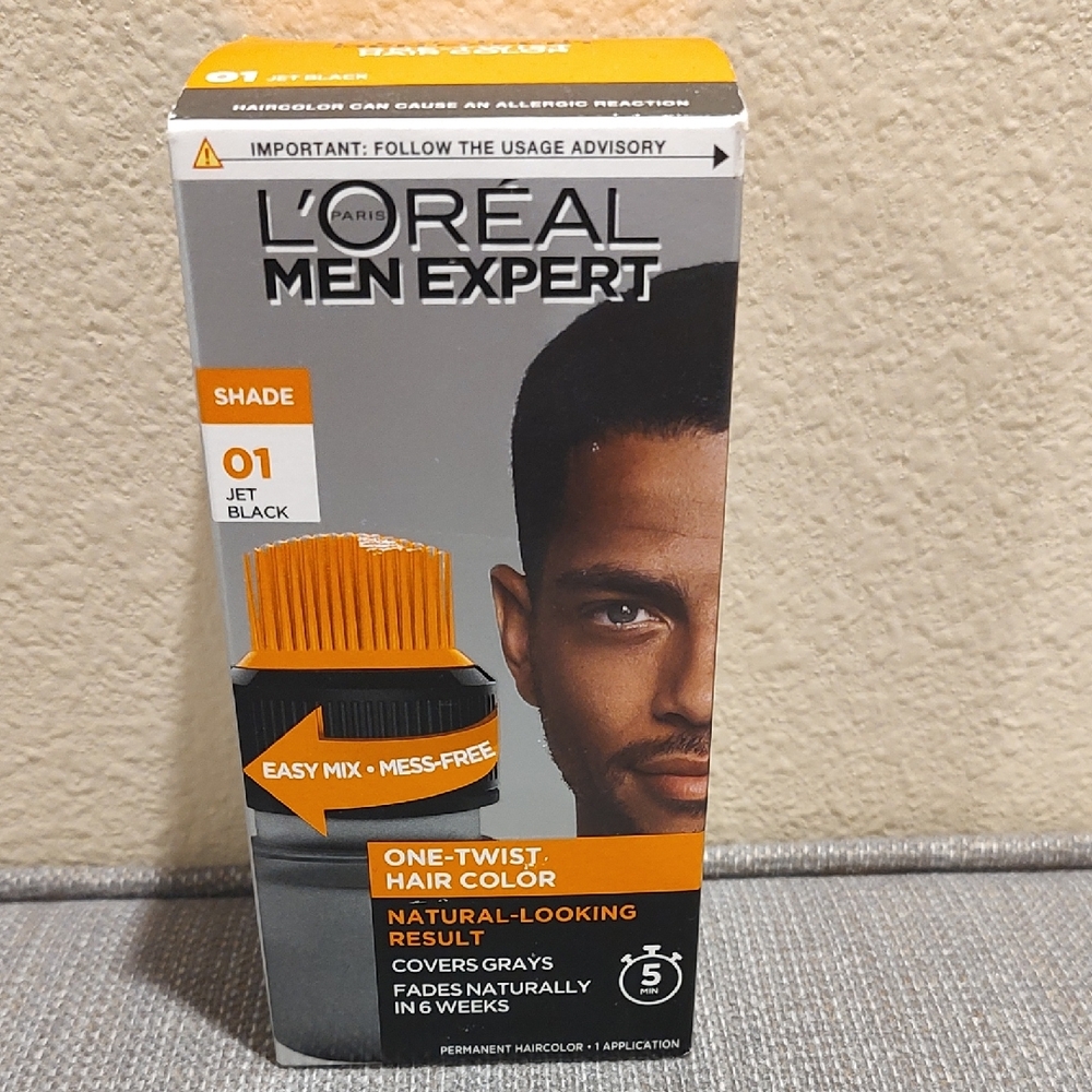 Men Expert Jet Black Hair Color